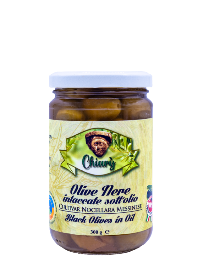 Black Olives in Oil 300gr